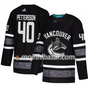 Dresovi Vancouver Canucks Elias Pettersson 40 2019 All-Star Adidas Crna Authentic - Muške